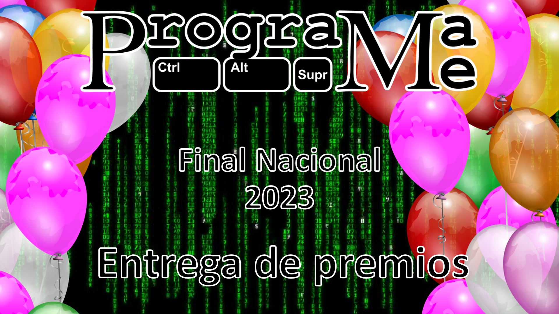 Entrega de premios